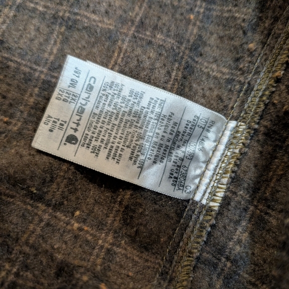 Carhartt Detroit J97 GVL Canvas Jacket Mens 2XLT Blanket Lined - Picture 7 of 9